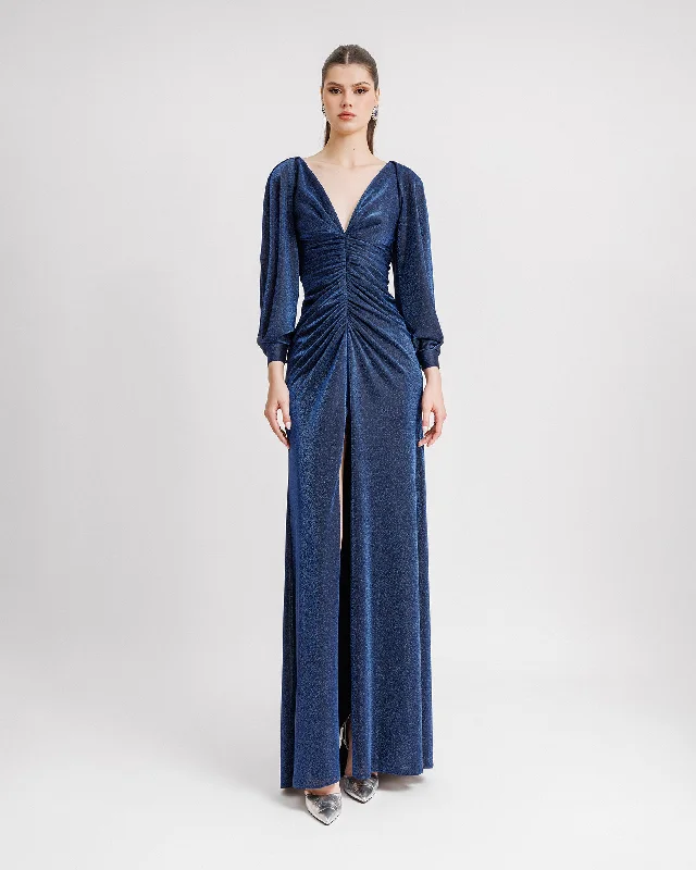 Sustainable dresses for eco-conscious womenLong Sleeve Gathered Dress