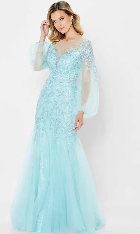 Tall women's dressesMontage by Mon Cheri 122908 - Lace Ornate Mother of the Bride Gown