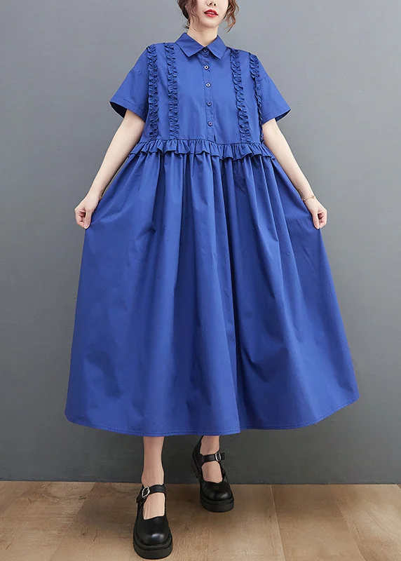 Velvet dresses for womenUnique Blue Peter Pan Collar Button Wrinkled Cotton shirt Dress Short Sleeve Velvet dresses for womenUnique Blue Peter Pan Collar Button Wrinkled Cotton shirt Dress Short Sleeve