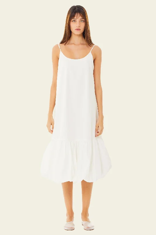 Summer dresses for hot weatherCloud Poplin Midi Dress
